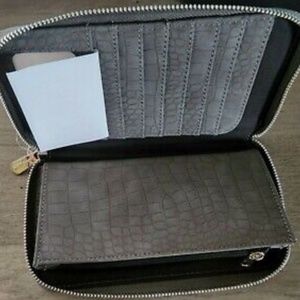 Thirty-One - All About the Benjamins - Wallet - Grey Crocodile